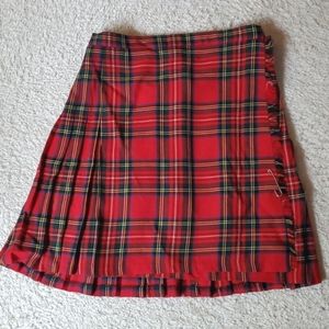 Authentic Kilt Tartan Red
